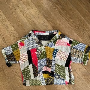 Patchwork Urban Outfitters Top